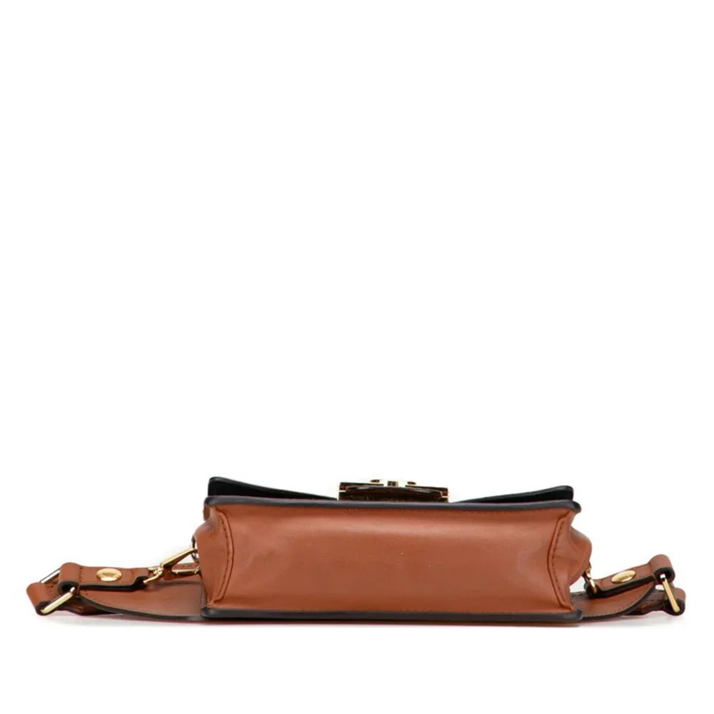 LOUIS VUITTON Brown Monogram Leather Dauphine Hobo Bag - Picture 3 of 10